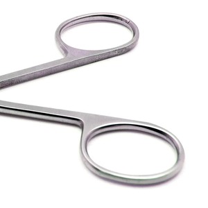 Ciseaux à iris en acier inoxydable, pointes fines et aiguisées, conception légère, idéal pour les procédures médicales et dentaires de précision - Product Image 3