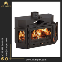 Cheminée à bois en acier de haute qualité Prity TC 16kW, design moderne, chauffage de pièce, 4,9 kg/h de combustible, 155 kg, garantie 2 ans, 191 kg