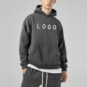 Sudaderas con Capucha de Alta Calidad 100% Algodón, Ropa Urbana Pesada para Hombre, Sudadera con Capucha Valley para Hombre - Product Image 3