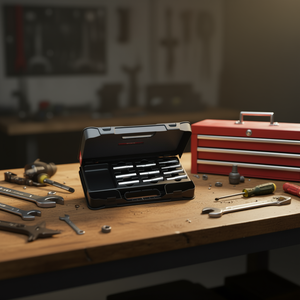 ชุดประแจบิเฮปทอกอนอลแบบยาว 10 ชิ้น สำหรับงาน DIY บรรจุในกล่อง ABS - Product Image 3