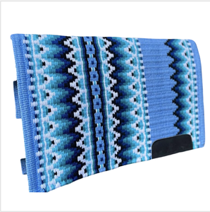 Comfort Fit Western Show Pad Rider's Choice Coussin en laine avec absorption des chocs pour l'entraînement à l'équitation et la compétition dans le sport - Product Image 1