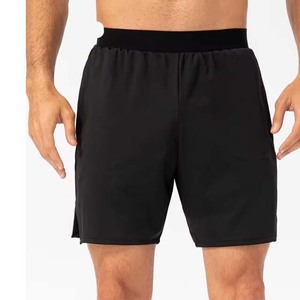 Pantalones Cortos Deportivos de Verano para Hombre, Ropa de Gimnasio al por Mayor, Fitness, Entrenamiento, Cintura Alta, 100% Algodón, Diseño Sólido, Servicio OEM, Secado Rápido - Product Image 2