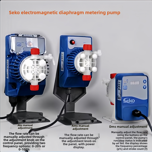 Contrôleur de chlore et de <span class=keywords><strong>pH</strong></span> SEKO AKS800, pompe de dosage et de mesure chimique pour le traitement de l'eau, 18L/H 8BAR, Italie, garantie 1 an - Product Image 6