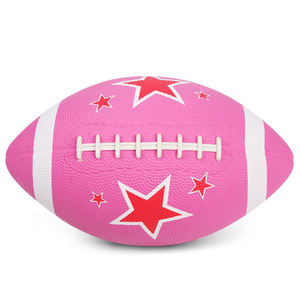 Ballon de rugby de ligue en caoutchouc personnalisé de haute qualité taille 5 MESS SPORTS - Product Image 1