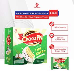 Galletas con Sabor a Chocolate de Alta Energía al por Mayor de Vietnam, Dulces y Ricas, Empaque en Caja de Singapur, 324g, Receta PN Kaya - Product Image 6