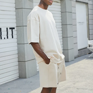 Gran oferta de ropa de salón para hombre, ropa de calle, conjunto a juego, conjunto de verano de calidad superior a precio de fábrica - Product Image 5