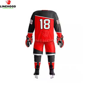 Uniforme de hockey sur glace aux couleurs personnalisées du meilleur fabricant fabriqué au Pakistan - Product Image 2