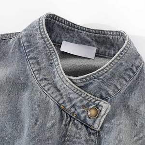 Venta al por mayor chaqueta cómoda abrigo suministro de fábrica chaqueta de mezclilla abrigo al por mayor precios bajos botón chaqueta abrigo con gran oferta - Product Image 4