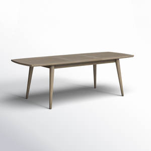 Josh Table de salle à manger extensible en bois de teck Mobilier d'extérieur de qualité supérieure pour hôtels - Product Image 1