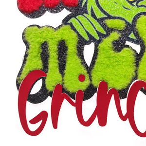 Parches de chenilla de Navidad de nuevo diseño, parches de flores bordados con lentejuelas de Halloween para sudadera, tela de sarga a granel - Product Image 2