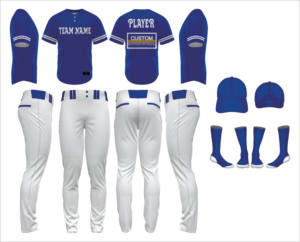 ชุดเครื่องแบบเบสบอลชุดกีฬาใส่สบายสไตล์อินเทรนด์ - Product Image 1
