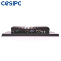 PANEL táctil resistente al agua IP65 integrado PC con RFID sin ventilador 15,6 21,5 panel industrial de control táctil PC J1900 J6412 I3 i5 PANEL PC