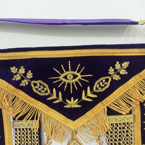 Masonic Regalia Lodge Gran Maestro Delantal Púrpura - Product Image 4