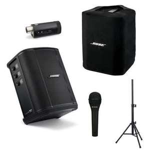 Système de sonorisation portable sans fil ORIGINAL Quality On S1 Pro+ avec Bluetooth noir avec émetteur d'instrument sans fil - Product Image 1