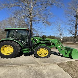 Livraison rapide John Deeere 5065E tracteur tracteur agricole d'occasion de meilleure qualité prêt pour les travaux agricoles lourds disponibles - Product Image 4