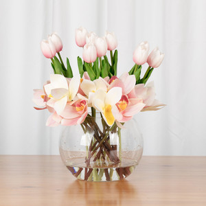 VBW0006 - แจกันแก้วใสทรงกลม - 6 ชิ้น - Product Image 2
