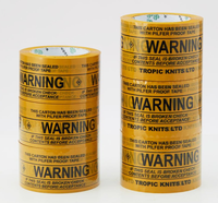 Ruban adhésif d'étanchéité pour cartons BOPP de qualité industrielle Wander, avec logo imprimé en sérigraphie (adhésif sensible à la pression)