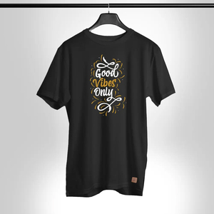 Camiseta de algodón pesado personalizada para hombre, elegante, cuello redondo, ajustado, logotipo frontal impreso DTG/DTF 100% algodón - Product Image 3