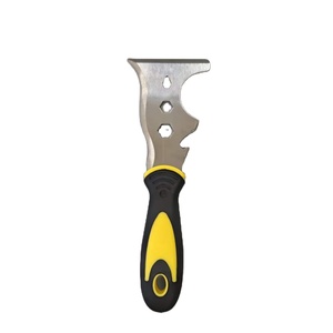 <span class=keywords><strong>Couteau</strong></span> à enduire multifonctionnel en acier inoxydable industriel avec manche en plastique, lame <span class=keywords><strong>de</strong></span> 0,5 mm d'épaisseur, manche <span class=keywords><strong>de</strong></span> 11 cm, outil <span class=keywords><strong>de</strong></span> <span class=keywords><strong>peintre</strong></span>, grattoir - Product Image 1