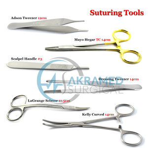Ensembles d'instruments de suture Outils Ensembles d'instruments de suture de haute qualité Ensembles d'instruments de suture de couleur et de logo personnalisés - Product Image 6