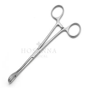 Fórceps de sujeción de esponja Manual de la mejor calidad, fórceps quirúrgicos de acero inoxidable, Material de alta calidad reutilizable de Hosanna Surgical - Product Image 4