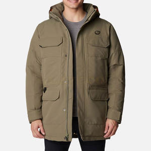 Chaqueta Parka de Lona con Capucha para Hombre, de Alta Calidad, Impermeable, Transpirable, Acabado Cómodo, para Venta en Línea - Product Image 3