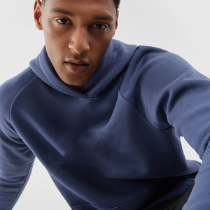 Sweat à capuche épais à manches longues, col à capuche, hiver, ODM, imprimé sur mesure, automne, 100% coton, anti-rétrécissement, en molleton - Product Image 3