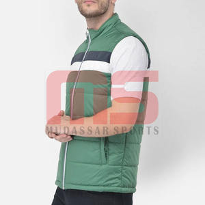 Fashion Breathable Body Warmer For <b>Men</b> Custom Logo Puffer Vest Outdoor Sleeveless Quilted <b>Gilet</b> <b>Lightweight</b> Winter Jacket - Product Image 5