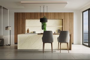 <b>Prime</b> Core Custom Kitchen Bathroom Vanity Tops Quartz Countertops Carrara Calacata Eco-Friendly Fire Resistant 1 Year Warranty - Product Image 1