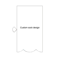 Chaussettes décontractées unisexes avec logo personnalisé - Impression numérique 3D sur le corps, sublimation, créez votre propre photo - MOQ 10 paires