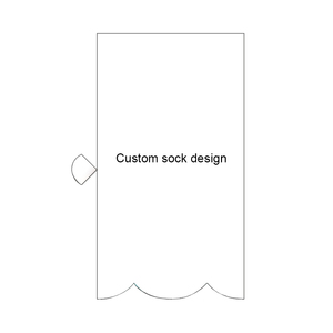 Calcetines de tripulación para hombre con calcetines en blanco impresos digitales personalizados con diseño de sublimación de su propia foto-MOQ 10 pares - Product Image 4