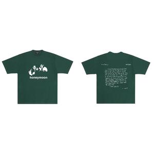 T-shirt délavé à l'acide surdimensionné Vintage de haute qualité 100% coton respirant Logo personnalisé imprimé longue longueur nouveau haut élégant - Product Image 6