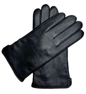 Guantes de Piel de Oveja para Hombre, Cálidos para Invierno, Lisos, Ecológicos, con Forro Interior de Lana, Personalizables y en Existencia - Product Image 4