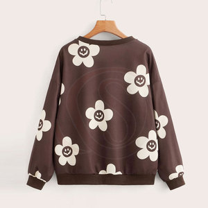 STYLEGRAM WEARS Sweat-shirt pour femme, vente en gros, couleur unie, tissu en toile, doublure polyester/coton, manches longues, poches - Product Image 2