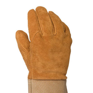 Gants de soudage de haute qualité, nouvelle arrivée, très demandés, gants de sécurité raisonnables, résistance à la chaleur, personnalisés, bleus, double renfort - Product Image 6