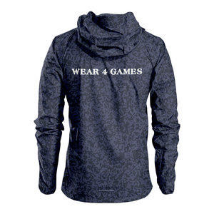 2025 tùy chỉnh unisex Mùa Xuân Trọng lượng nhẹ trùm đầu Áo Gió Áo khoác với không thấm nước 100% nylon vải phía trước logo chạy - Product Image 2