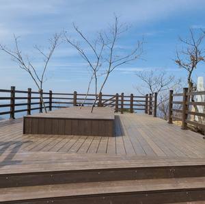 Hot Sale Anywood WPC Wood-<b>Plastic</b> Composite Deck Korea's High-End Certified Contemporary Outdoor Anti-Slip Waterproof Deck - Product Image 3