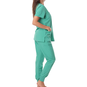 Conjuntos de Uniformes Médicos, Uniformes de Enfermería, Conjuntos de Uniformes de Talla Grande, Pantalones y Blusa Deportivos para Mujer y Hombre, Personalizables - Product Image 1