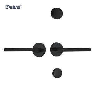 Serrure de porte à mortaise européenne Deluns avec carte IC pour hôtel, clé mécanique de secours et système logiciel gratuit - Product Image 2