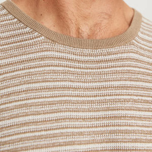 Camisetas de Lino y Algodón para Hombre, Camiseta de Manga Corta para Hombre, Camiseta de Verano de Punto con Cuello Redondo, Camisetas Personalizadas con Logotipo - Product Image 6