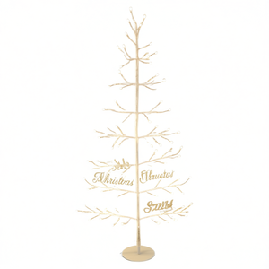 LINDEN 2D 78 MICROLED Blanco Cálido IP44 79922 para Árboles de Navidad 1 Luz (H90 D45 cm) Árbol Blanco 1 Luz (H90) - Product Image 3