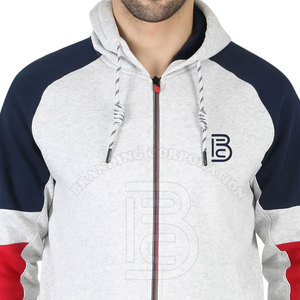 2024 personnalisé hommes formation Jogging fermeture éclair à capuche costumes confortable deux pièces ensemble imprimé survêtements pour l'hiver respirant - Product Image 5