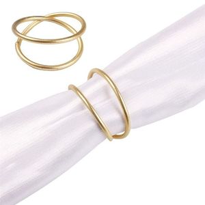 Vente en gros 2024 porte-mouchoirs ronds de serviette en acier inoxydable fêtes de mariage décoration de table et accessoires SS 306 rond de serviette - Product Image 2