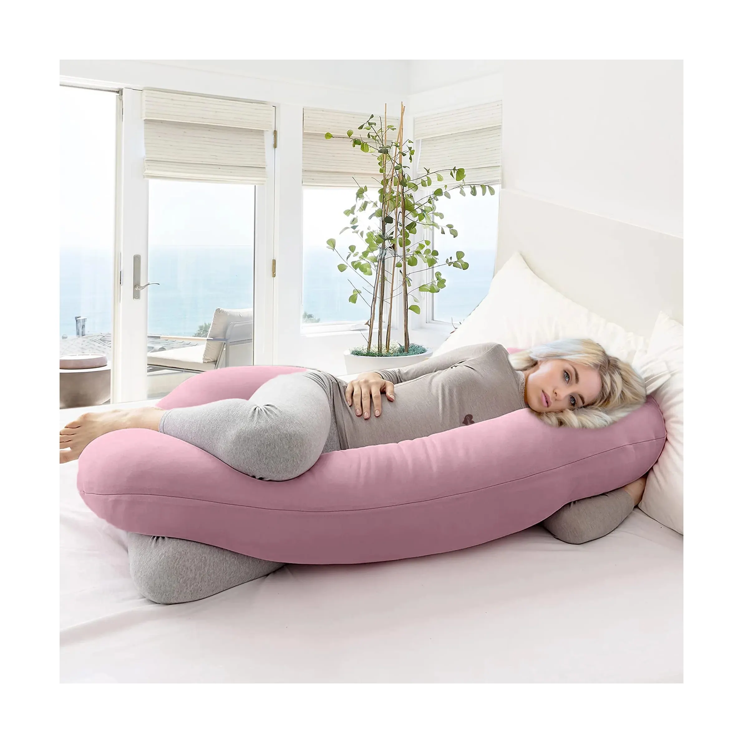 Customer Demand Best Manufacturer Cheap Price pregnancy pillow C-shaped waist pillows maternity