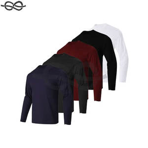 Camiseta de manga larga para hombre, camiseta atlética ligera que absorbe la humedad, para correr, gimnasio, entrenamiento, secado rápido - Product Image 6