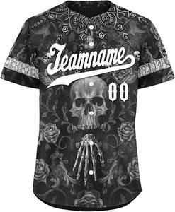 เสื้อเบสบอลระเหิดสีแบบซับลิเมชันเครื่องแบบสไตล์ MLB ย้อมสีแบบกำหนดเอง - Product Image 5