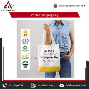 Sac fourre-tout en toile de coton 100% écologique et Recyclable de qualité supérieure à vendre - Product Image 6