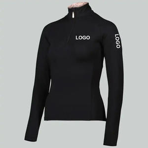 Precio al por mayor 2024 más alta calidad ecuestre equitación mujeres mostrar camisas caballo jinete capa base camisa - Product Image 4