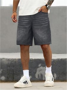 2025 pantalones cortos de mezclilla personalizados para hombres, ropa de calle de moda, pantalones vaqueros desgastados de verano, venta al por mayor a granel para marcas - Product Image 5