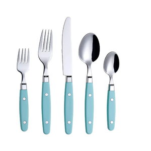Juego de cubiertos de hueso de diseñador con espejo de metal pulido reutilizable Ideal para artículos de comedor utensilios de cocina de mesa y utensilios hechos a mano - Product Image 6